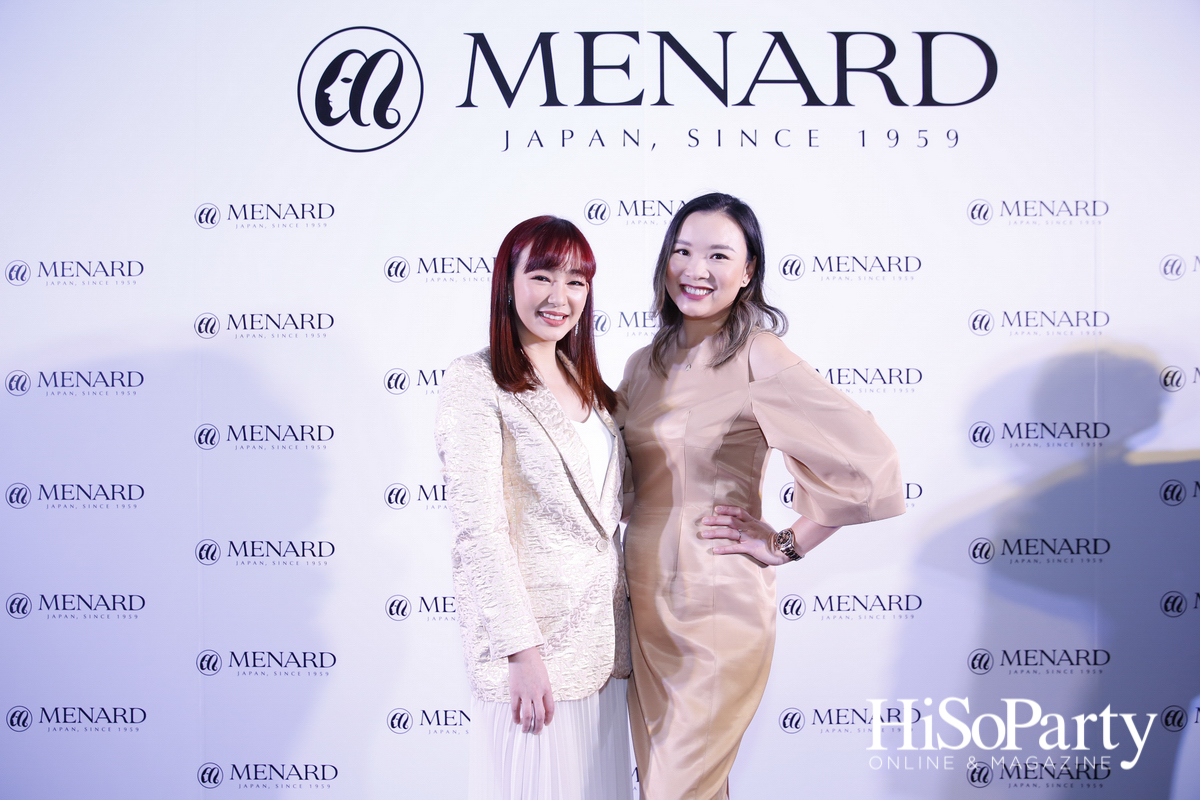 MENARD (เมนนาร์ด) ลักซ์ชัวรี่แบรนด์จากประเทศญี่ปุ่น เปิดตัวแฟล็กชิพเคาน์เตอร์แห่งแรกในเมืองไทย