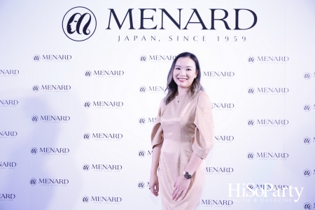 MENARD (เมนนาร์ด) ลักซ์ชัวรี่แบรนด์จากประเทศญี่ปุ่น เปิดตัวแฟล็กชิพเคาน์เตอร์แห่งแรกในเมืองไทย