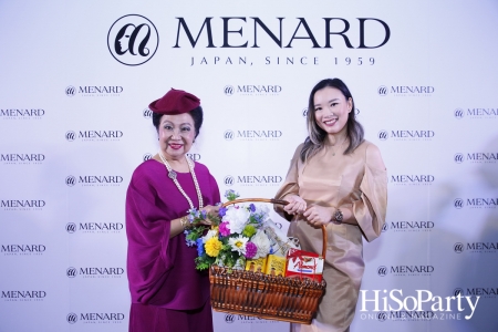 MENARD (เมนนาร์ด) ลักซ์ชัวรี่แบรนด์จากประเทศญี่ปุ่น เปิดตัวแฟล็กชิพเคาน์เตอร์แห่งแรกในเมืองไทย