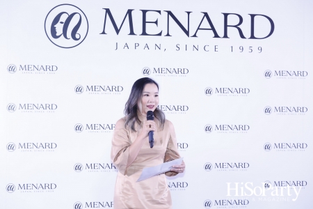 MENARD (เมนนาร์ด) ลักซ์ชัวรี่แบรนด์จากประเทศญี่ปุ่น เปิดตัวแฟล็กชิพเคาน์เตอร์แห่งแรกในเมืองไทย