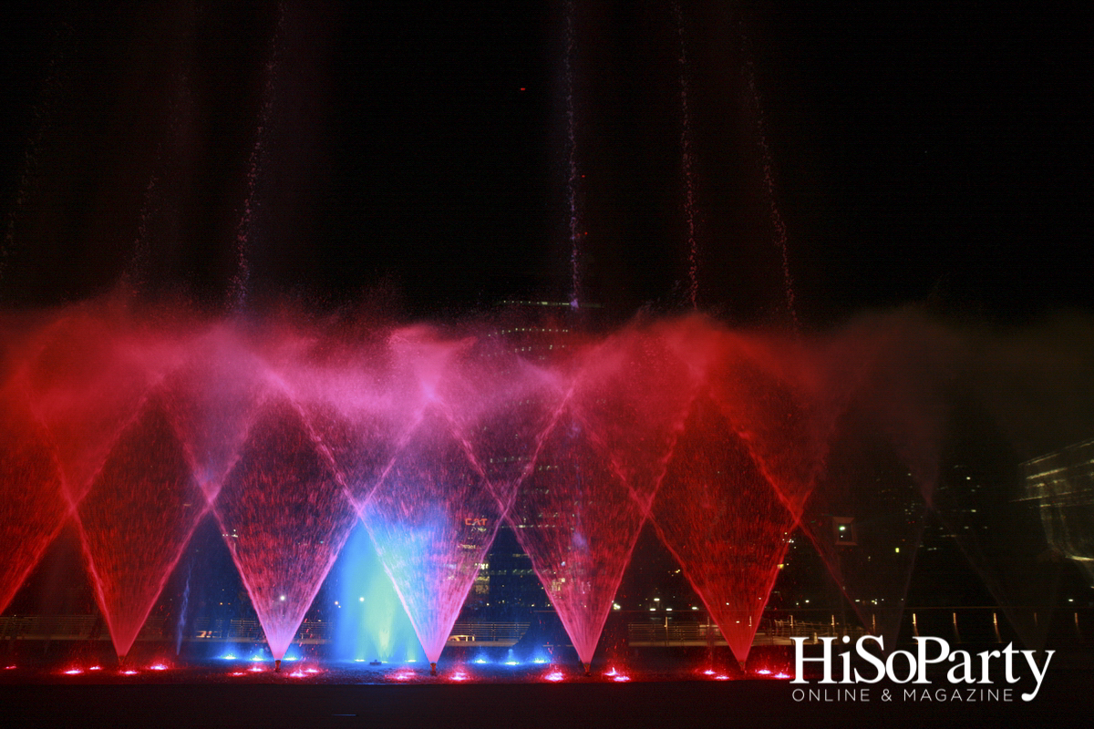 พิธีเปิด Attraction ระดับโลกแห่งใหม่ของไทย ริมแม่น้ำเจ้าพระยา  ‘ICONIC Multimedia Water Features’