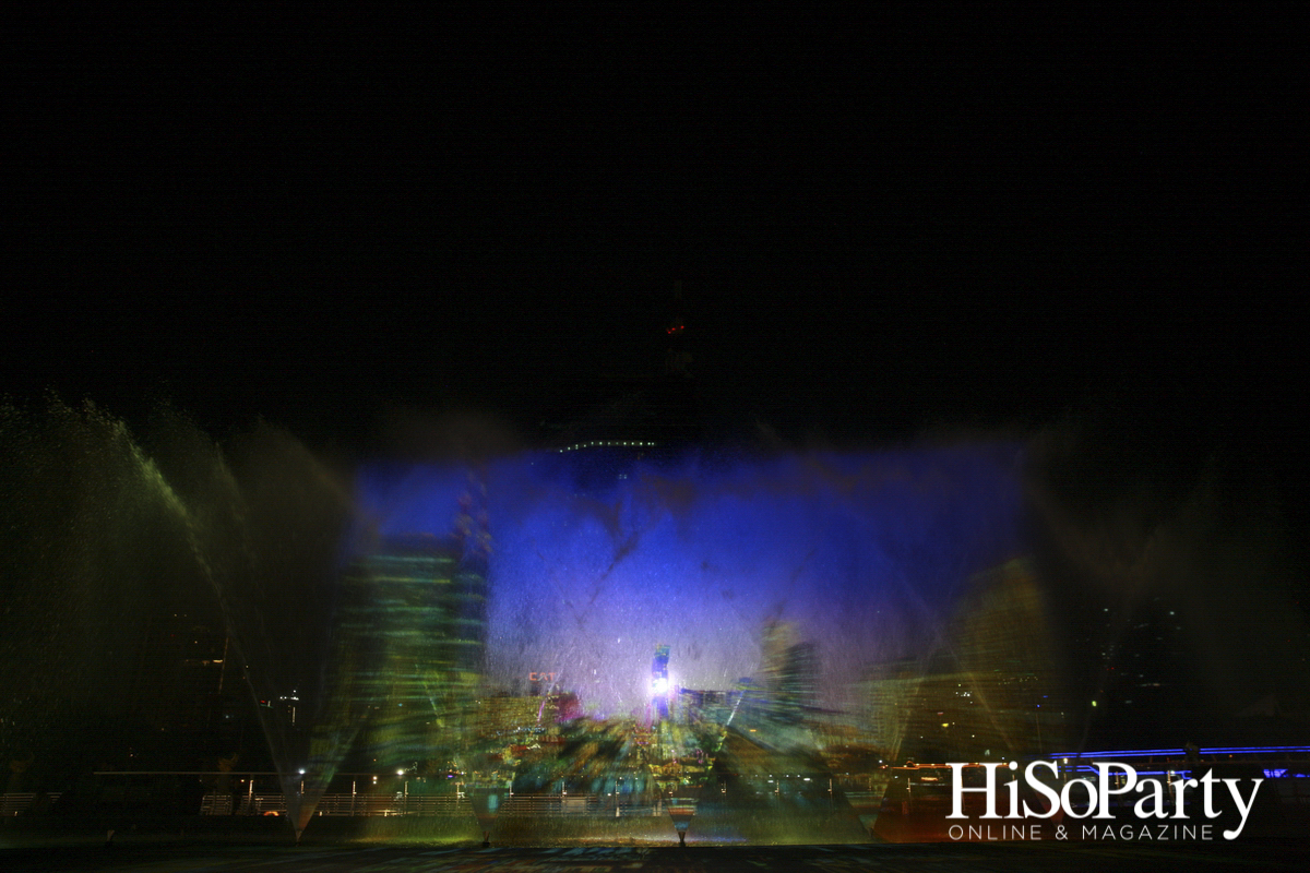 พิธีเปิด Attraction ระดับโลกแห่งใหม่ของไทย ริมแม่น้ำเจ้าพระยา  ‘ICONIC Multimedia Water Features’