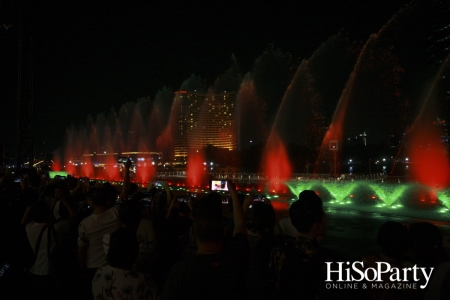 พิธีเปิด Attraction ระดับโลกแห่งใหม่ของไทย ริมแม่น้ำเจ้าพระยา  ‘ICONIC Multimedia Water Features’