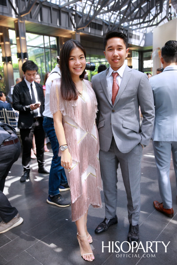 งานเลี้ยงฉลองพิธีมงคลสมรสระหว่าง  กรกนก ยงสกุล และ คณิศร เปรมประเสริฐ 