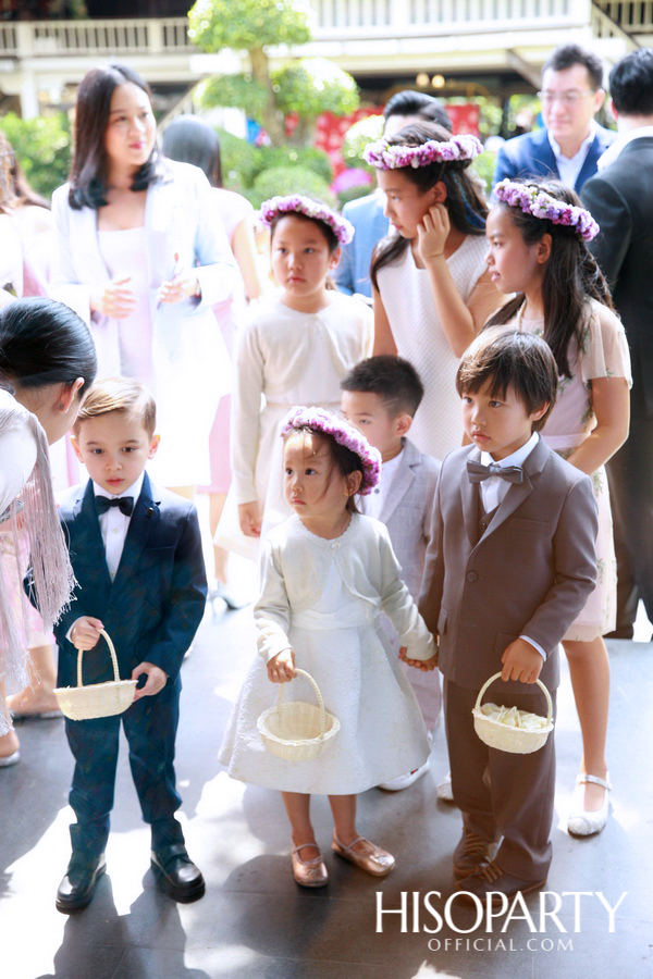 งานเลี้ยงฉลองพิธีมงคลสมรสระหว่าง  กรกนก ยงสกุล และ คณิศร เปรมประเสริฐ 