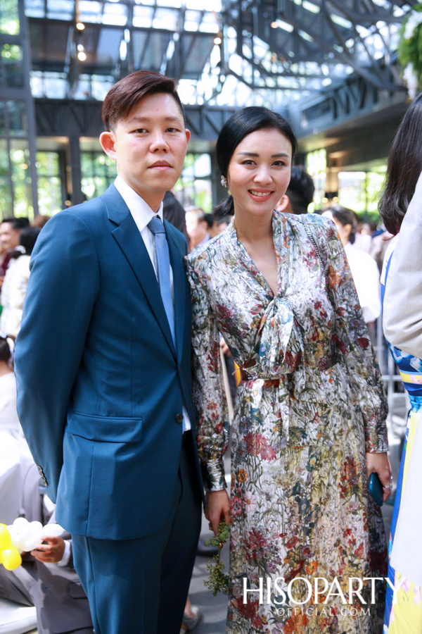 งานเลี้ยงฉลองพิธีมงคลสมรสระหว่าง  กรกนก ยงสกุล และ คณิศร เปรมประเสริฐ 