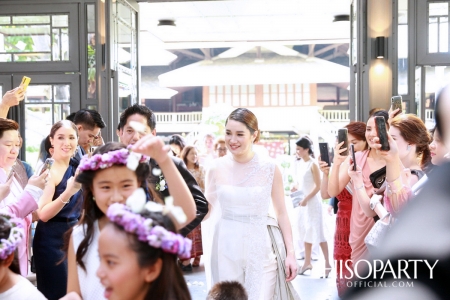 งานเลี้ยงฉลองพิธีมงคลสมรสระหว่าง  คุณเล็ก-กรกนก ยงสกุล และ คุณคณิศร เปรมประเสริฐ 