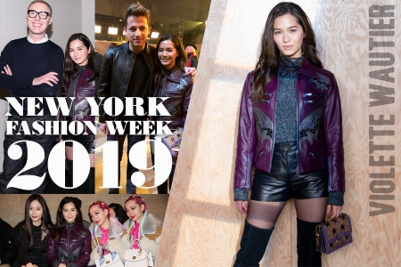 ‘วี วิโอเลต’ ประชันลุคแฟชั่นกับคนดังระดับโลกในงาน ‘New York Fashion Week 2019’ 