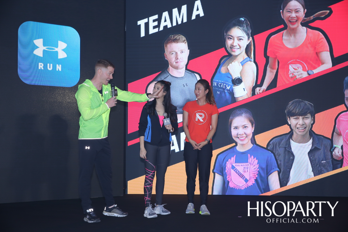 งานเปิดตัวรองเท้าวิ่งเทคโนโลยี HOVR Connected รุ่นใหม่ล่าสุด จาก Under Armour