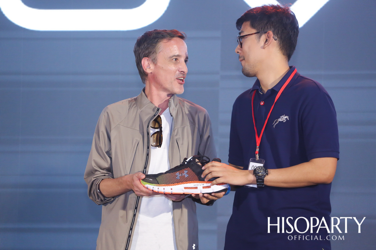 งานเปิดตัวรองเท้าวิ่งเทคโนโลยี HOVR Connected รุ่นใหม่ล่าสุด จาก Under Armour