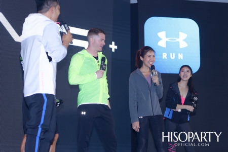 งานเปิดตัวรองเท้าวิ่งเทคโนโลยี HOVR Connected รุ่นใหม่ล่าสุด จาก Under Armour