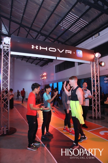 งานเปิดตัวรองเท้าวิ่งเทคโนโลยี HOVR Connected รุ่นใหม่ล่าสุด จาก Under Armour