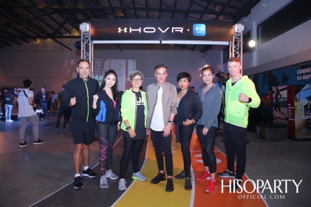 งานเปิดตัวรองเท้าวิ่งเทคโนโลยี HOVR Connected รุ่นใหม่ล่าสุด จาก Under Armour