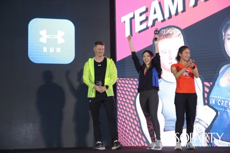 งานเปิดตัวรองเท้าวิ่งเทคโนโลยี HOVR Connected รุ่นใหม่ล่าสุด จาก Under Armour