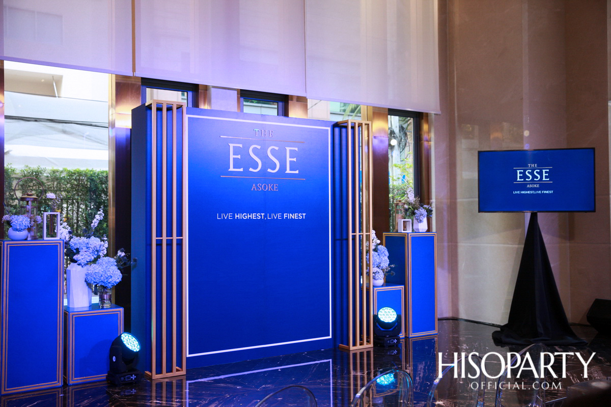งานเปิดตัวโครงการ THE ESSE ASOKE คอนโดมิเนียมระดับลักชัวรี่แห่งแรกของ สิงห์ เอสเตท