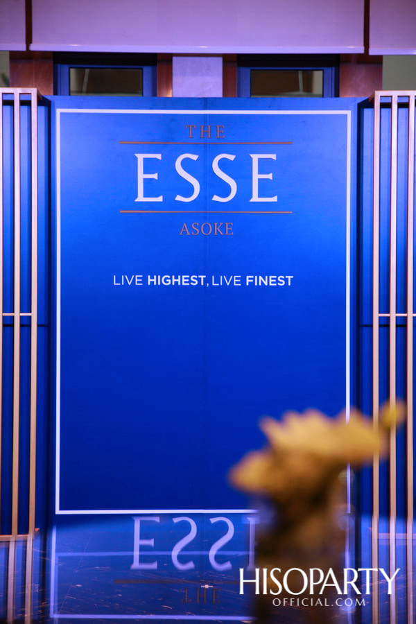 งานเปิดตัวโครงการ THE ESSE ASOKE คอนโดมิเนียมระดับลักชัวรี่แห่งแรกของ สิงห์ เอสเตท