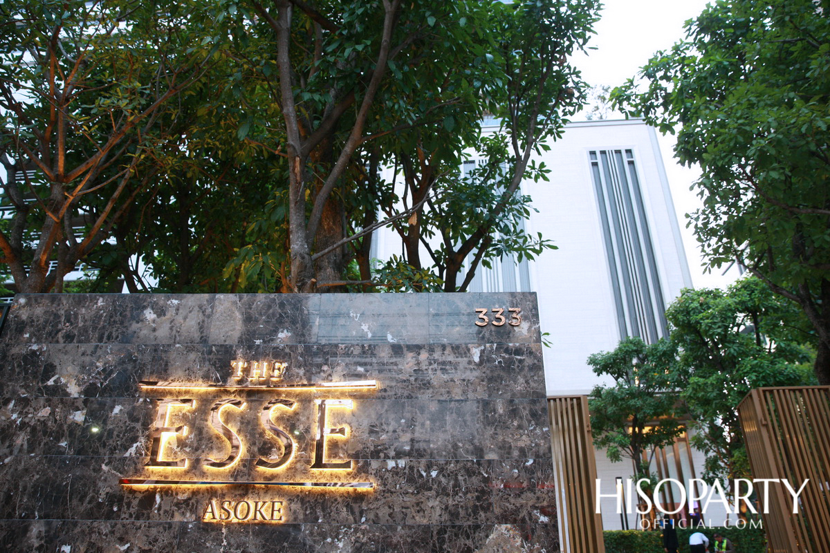 งานเปิดตัวโครงการ THE ESSE ASOKE คอนโดมิเนียมระดับลักชัวรี่แห่งแรกของ สิงห์ เอสเตท
