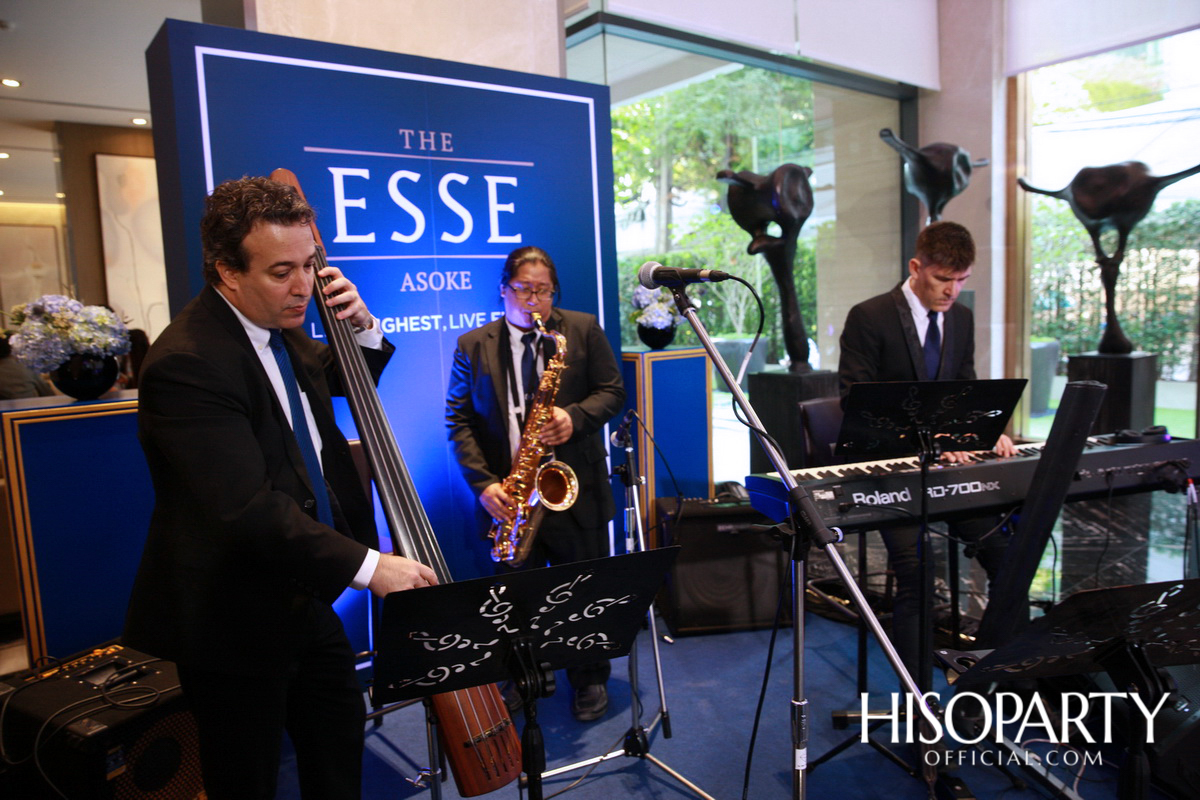 งานเปิดตัวโครงการ THE ESSE ASOKE คอนโดมิเนียมระดับลักชัวรี่แห่งแรกของ สิงห์ เอสเตท