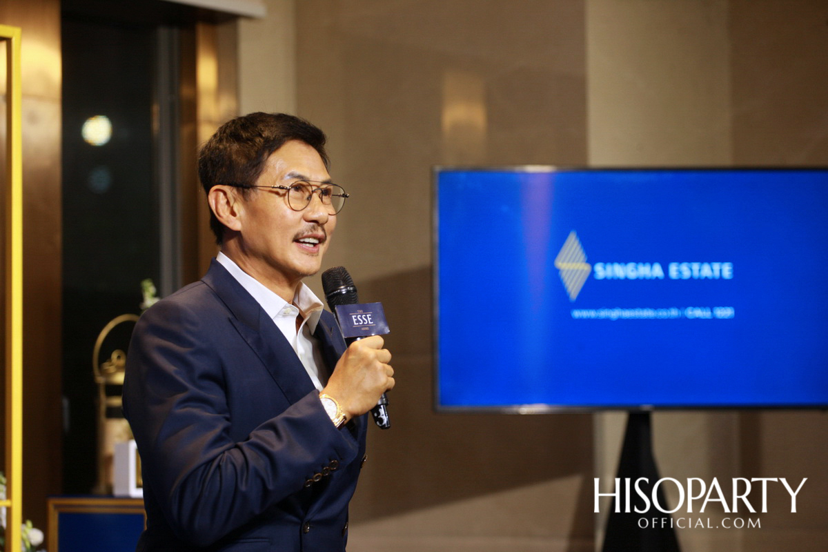 งานเปิดตัวโครงการ THE ESSE ASOKE คอนโดมิเนียมระดับลักชัวรี่แห่งแรกของ สิงห์ เอสเตท