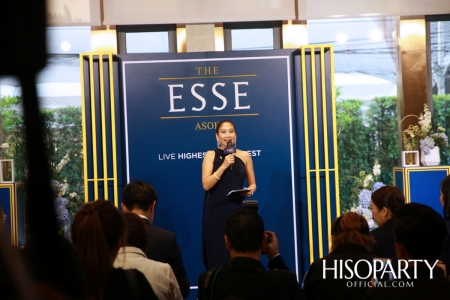 งานเปิดตัวโครงการ THE ESSE ASOKE  คอนโดมิเนียมระดับลักชัวรี่แห่งแรกของ สิงห์ เอสเตท