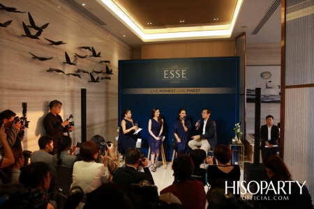 งานเปิดตัวโครงการ THE ESSE ASOKE  คอนโดมิเนียมระดับลักชัวรี่แห่งแรกของ สิงห์ เอสเตท