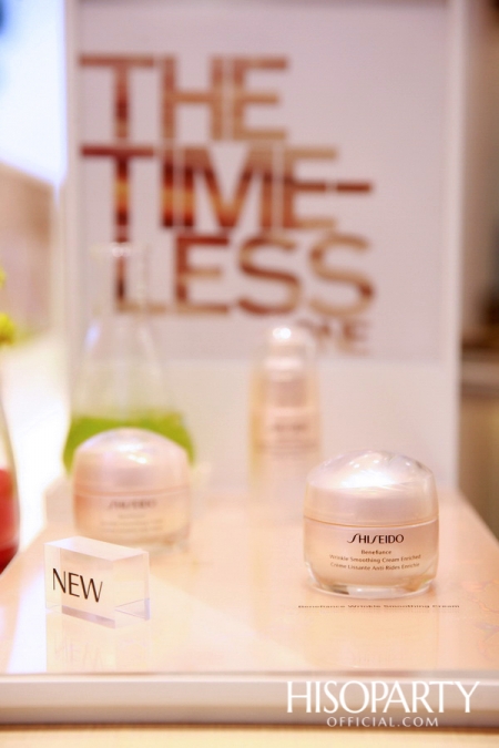 ‘NEW SHISEIDO BENFIANCE’ The Timeless One with 