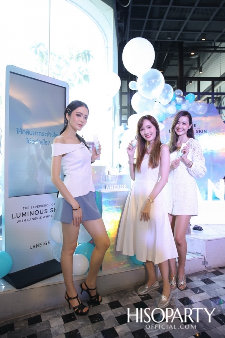 LANEIGE ‘THE EXPERIENCE OF LUMINOUS SKIN WITH LANEIGE WHITE DEW’