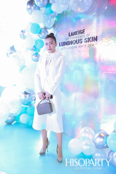 LANEIGE ‘THE EXPERIENCE OF LUMINOUS SKIN WITH LANEIGE WHITE DEW’