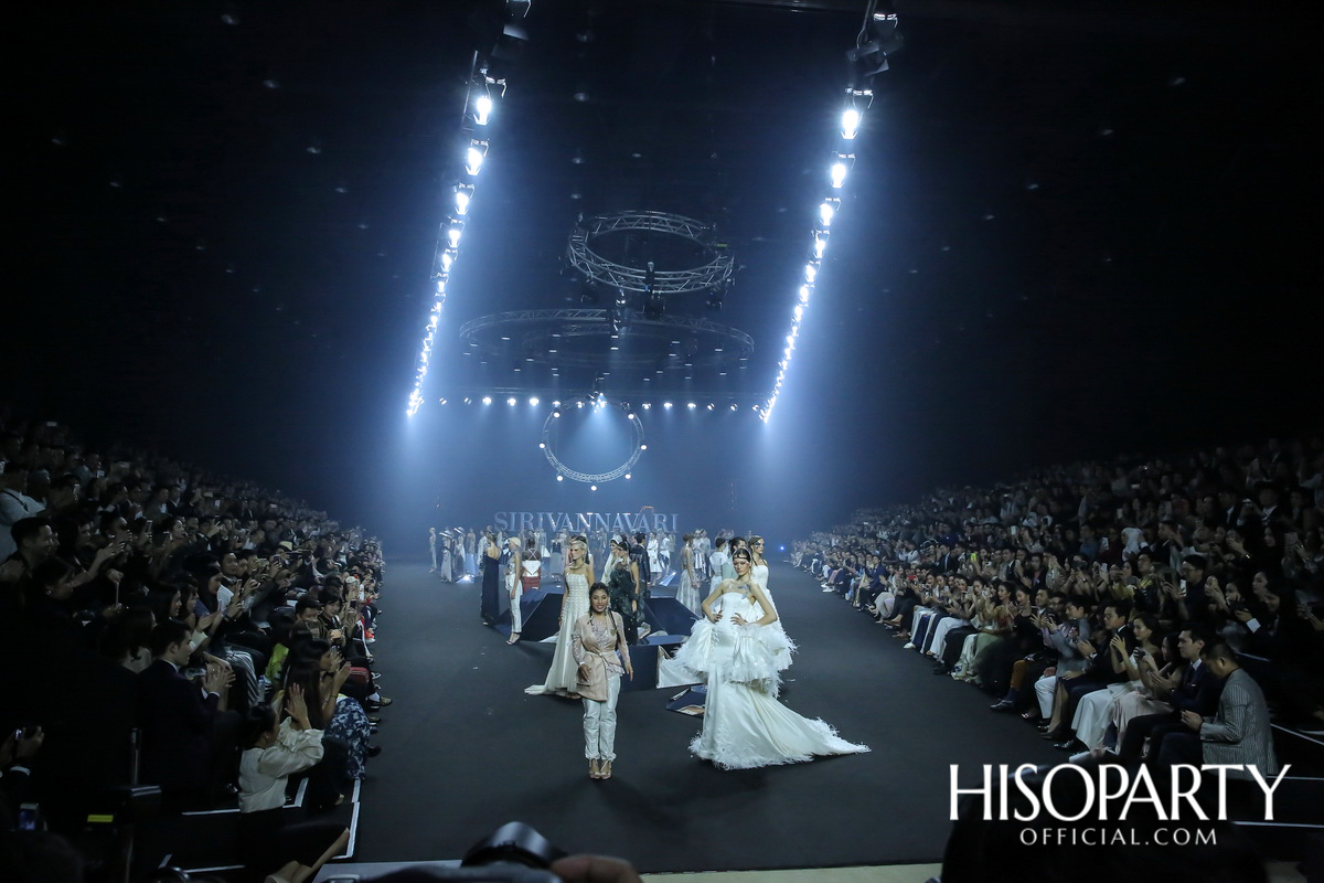 แฟชั่นโชว์คอลเลกชั่นทรงออกแบบ Spring/Summer 2019 แบรนด์ SIRIVANNAVARI และ S’HOMME ในพระเจ้าหลานเธอ พระองค์เจ้าสิริวัณณวรีนารีรัตน์ 