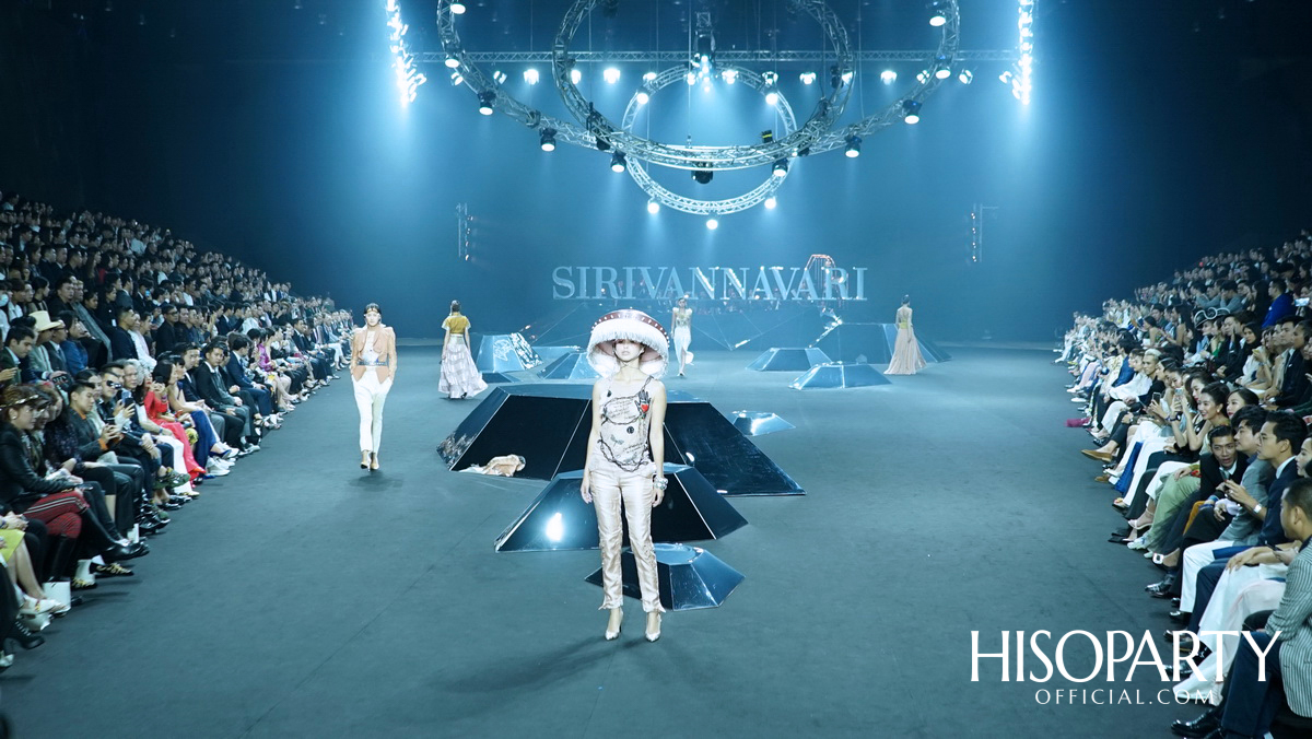 แฟชั่นโชว์คอลเลกชั่นทรงออกแบบ Spring/Summer 2019 แบรนด์ SIRIVANNAVARI และ S’HOMME ในพระเจ้าหลานเธอ พระองค์เจ้าสิริวัณณวรีนารีรัตน์ 