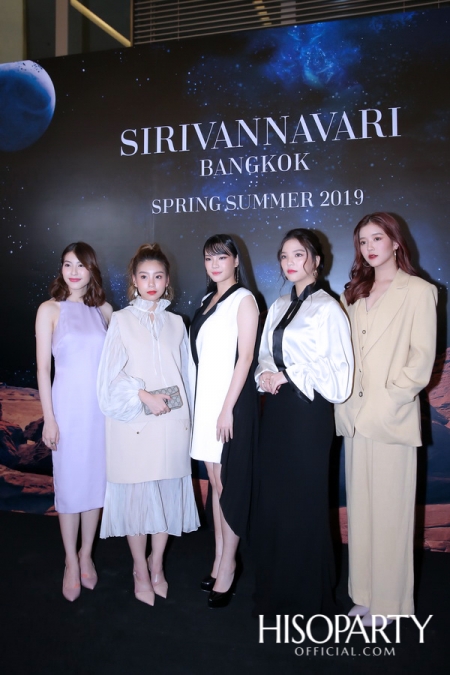 แฟชั่นโชว์คอลเลกชั่นทรงออกแบบ Spring/Summer 2019 แบรนด์ SIRIVANNAVARI และ S’HOMME ในพระเจ้าหลานเธอ พระองค์เจ้าสิริวัณณวรีนารีรัตน์ 