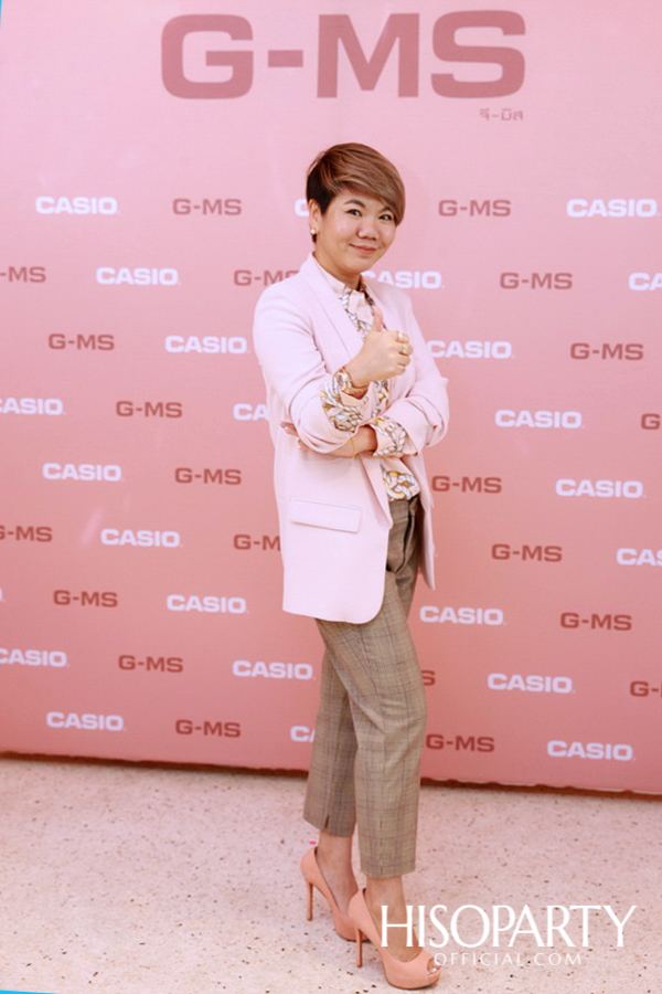 CASIO G-MS เปิดตัวแบรนด์แอมบาสเดอร์คนแรกของประเทศไทย แพทตี้ - อังศุมาลิน สิรภัทรศักดิ์เมธา