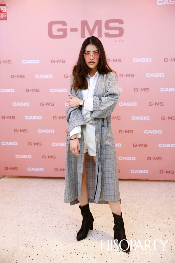 CASIO G-MS เปิดตัวแบรนด์แอมบาสเดอร์คนแรกของประเทศไทย แพทตี้ - อังศุมาลิน สิรภัทรศักดิ์เมธา