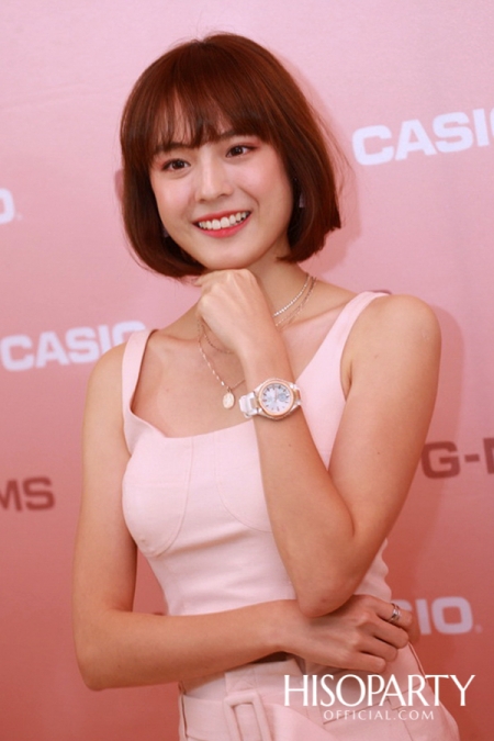 CASIO G-MS เปิดตัวแบรนด์แอมบาสเดอร์คนแรกของประเทศไทย คุณแพทตี้ - อังศุมาลิน สิรภัทรศักดิ์เมธา 