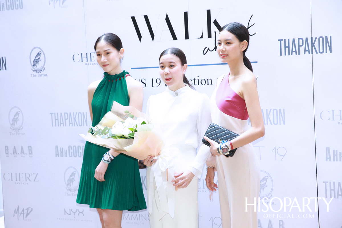 ‘Walk About’ แฟชั่นโชว์อวดโฉมคอลเลกชั่น Spring/Summer 2019  จาก 3 แบรนด์ไทยดีไซเนอร์คลื่นลูกใหม่