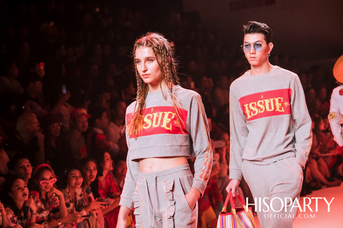 ISSUE เปิดตัวคอลเลกชั่น สปริงส์/ ซัมเมอร์ 2019 จัดโชว์สุดอลังการ ในงาน BANGKOK INTERNATIONAL FASHION WEEK 2019