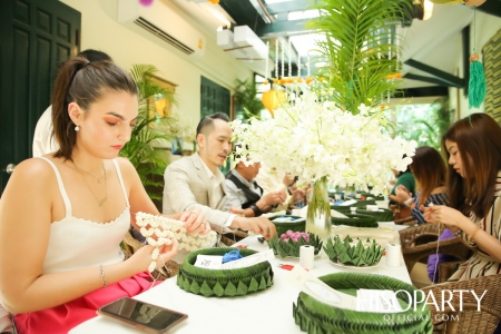 Silk & Scent: Silk Floral Garland Workshop with Jergens