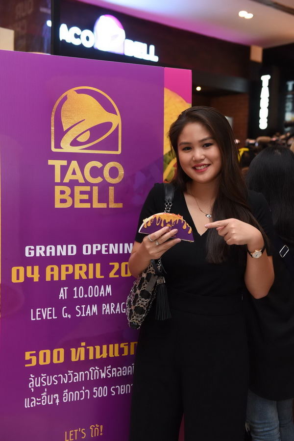 งานฉลองเปิด ‘ทาโก้ เบลล์’ สาขา 2 @ สยามพารากอน