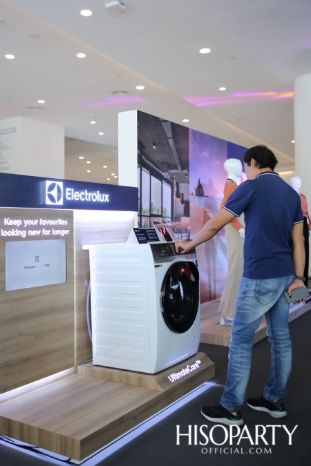 งานแถลงข่าวเปิดตัวเครื่องซักผ้า ‘Electrolux FashionCare 3.0’