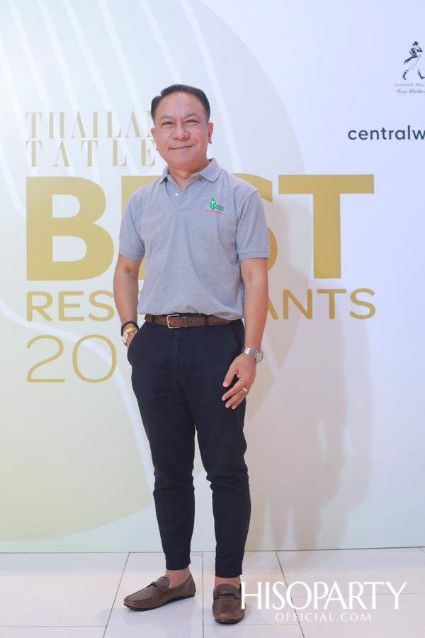 Thailand Tatler Best Restaurants 2019
