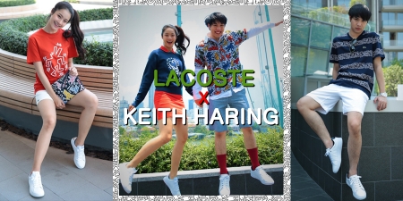 LACOSTE X KEITH HARING   ดีไซน์แห่งความสุขสนุกที่ผสมผสานศิลปะและแฟชั่นได้อย่างลงตัว 