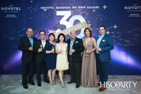 Cheers To 30 Anniversary Years Novotel Bangkok Siam Square