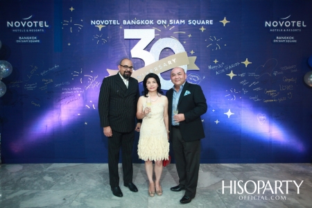 Cheers To 30 Anniversary Years Novotel Bangkok Siam Square