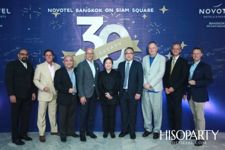 Cheers To 30 Anniversary Years Novotel Bangkok Siam Square