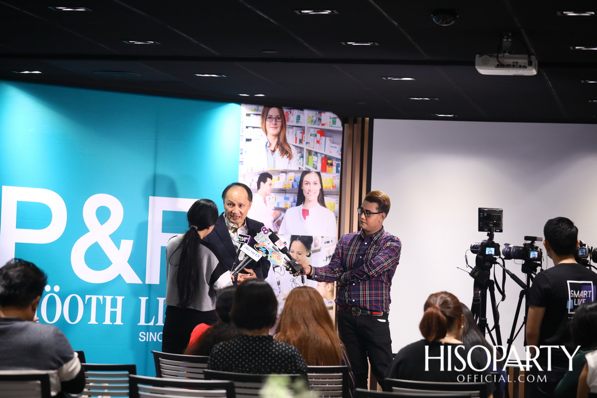 Smooth-E จัดงานแถลงข่าวปิดดีลซื้อเครือข่ายกิจการร้านขายยา P&F ประกาศทุ่มงบผุด 120 สาขา สแตนอะโลน เจาะทุกจังหวัด ทุกอำเภอ