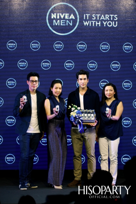 NIVEA MEN ยกทัพสี่หนุ่มไอดอลแห่งยุคร่วมงานแถลงปรับโฉมแพ็คเกจใหม่ 