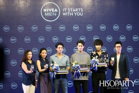 NIVEA MEN ยกทัพสี่หนุ่มไอดอลแห่งยุคร่วมงานแถลงปรับโฉมแพ็คเกจใหม่ 