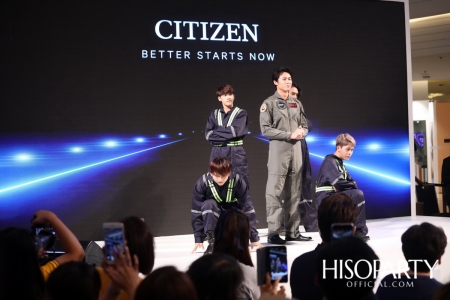 CITIZEN เปิดตัวแบรนด์พรีเซ็นเตอร์คนใหม่ ‘หมาก - ปริญ สุภารัตน์’