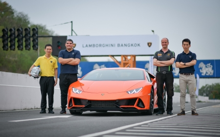 Huracán EVO Test Drive  งานทดสอบสมรรถนะ ‘ลัมโบร์กินี ฮูราแคน อีโว’ ครั้งแรกในประเทศไทย