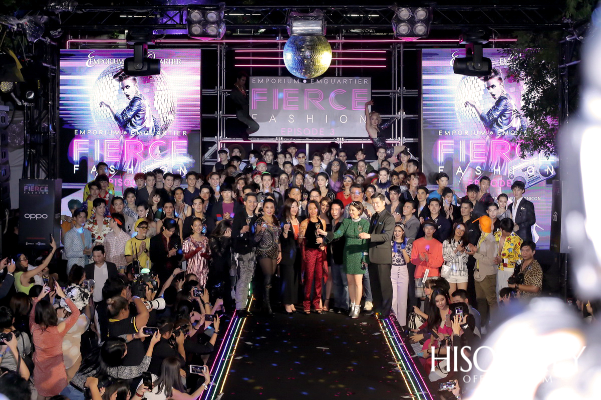 Emporium Emquartier Fierce Fashion Episode 3  มหาปรากฏการณ์แฟชั่นโชว์ไฮสตรีทแบรนด์สุดเฟียสแห่งปี